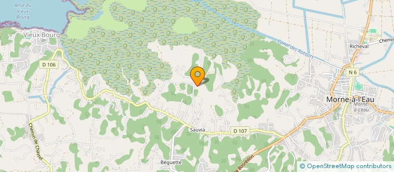 localisation de l'entreprise CANE  BAIE-MAHAULT