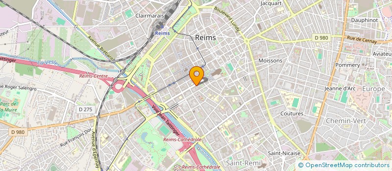 localisation de l'entreprise CANE VOLLEY-BALL  REIMS