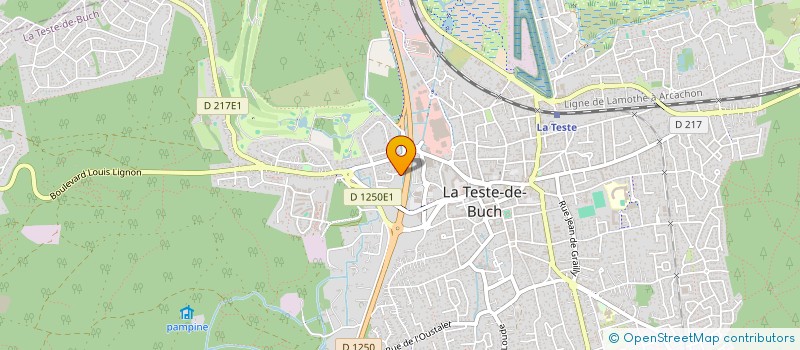 localisation de l'entreprise CANEC à LA TESTE-DE-BUCH