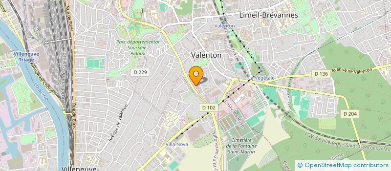 localisation de l'entreprise CANEFREM EXPRESS à VALENTON
