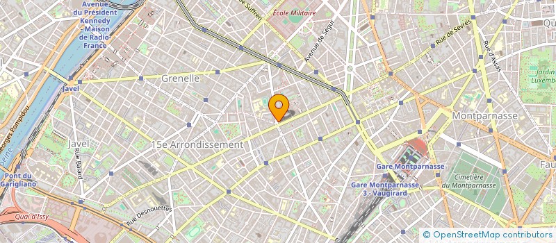 localisation de l'entreprise CANEG  PARIS