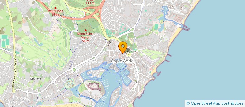 localisation de l'entreprise CANEGO  AGDE