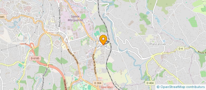 localisation de l'entreprise CANEL à GRASSE