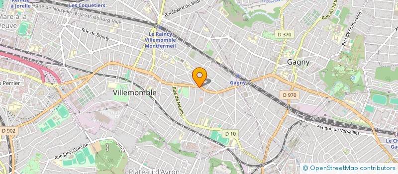 localisation de l'entreprise CANEL à VILLEMOMBLE