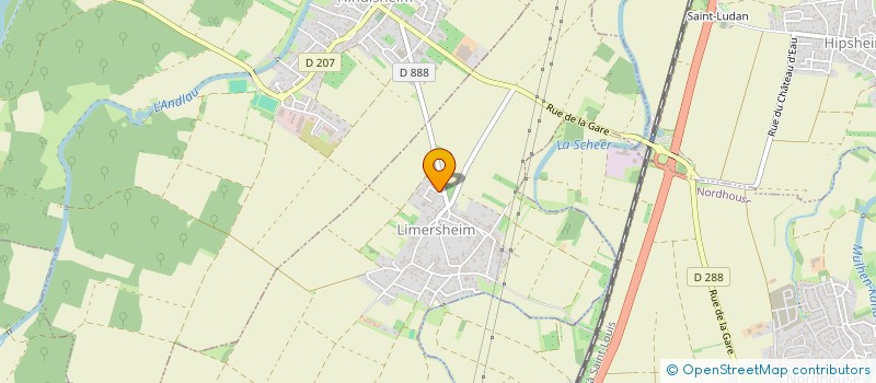 localisation de l'entreprise CANEL ET CHAPPAZ  LIMERSHEIM