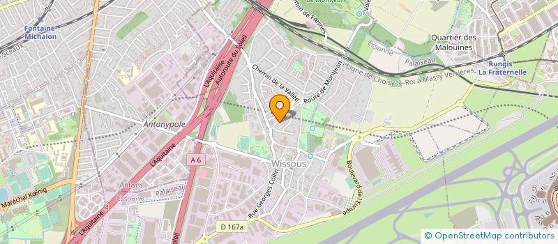 localisation de l'entreprise CANELA Y COCO à WISSOUS