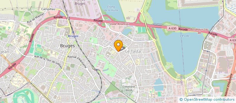 localisation de l'entreprise CANELHA  PESSAC