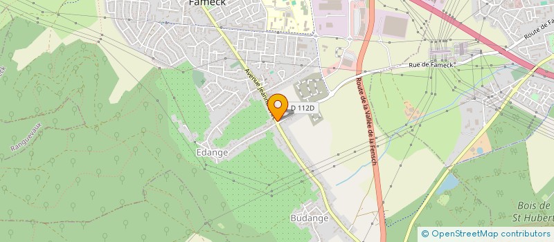 localisation de l'entreprise CANELLE  FAMECK