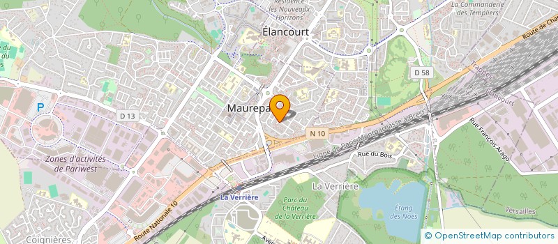 localisation de l'entreprise CANELLE ET EPICES TRAITEUR ET EVENEMENTIELS  MAUREPAS