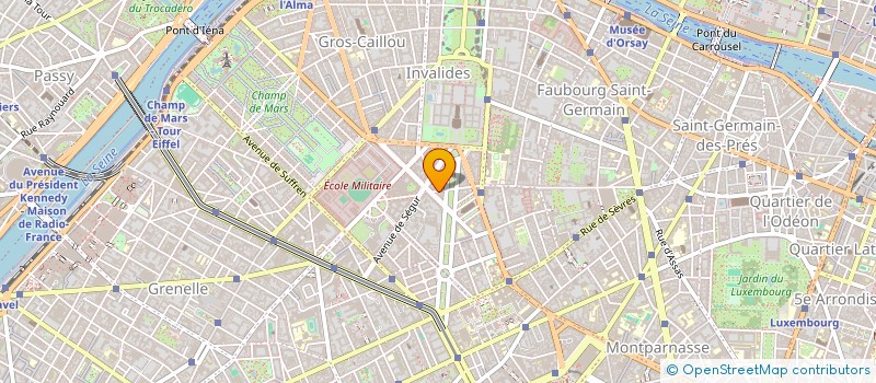 localisation de l'entreprise CANELLE PROPERTIES (FRANCE)  PARIS