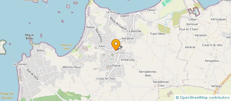 localisation de l'entreprise CANELYA  SANTEC