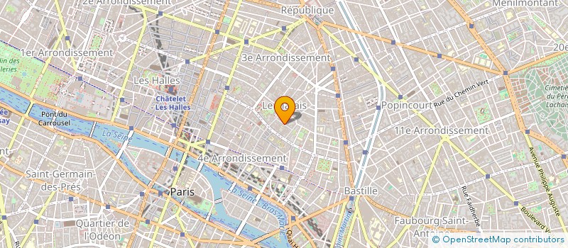 localisation de l'entreprise CANEO  PARIS