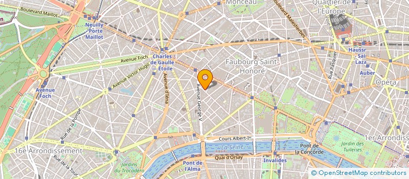 localisation de l'entreprise CANESSE CHARPENTE à PARIS