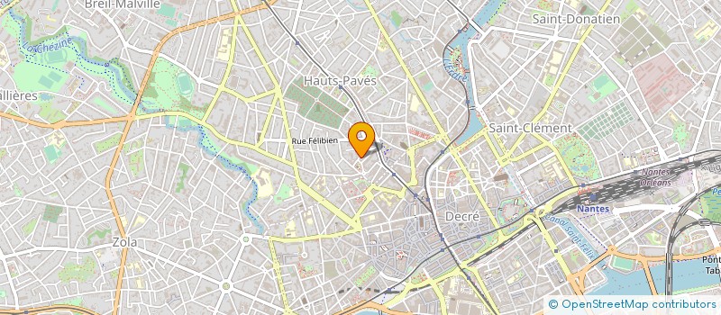 localisation de l'entreprise CANEVET ET ASSOCIES à NANTES
