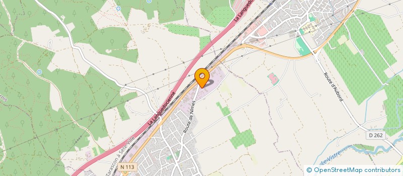 localisation de l'entreprise CANFERIN  BERNIS