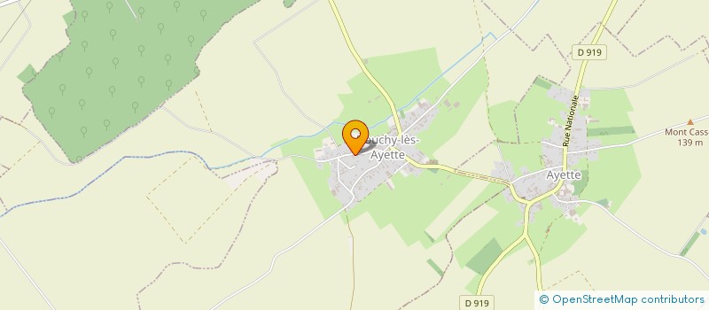 localisation de l'entreprise CANFIN PRO SERVICES  DOUCHY-LES-AYETTE