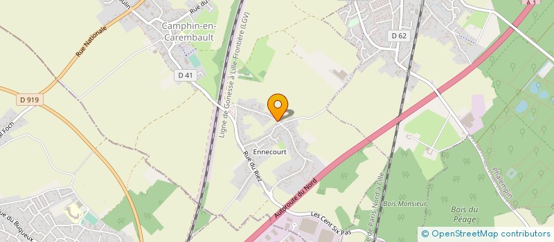 localisation de l'entreprise CANGAS  ALLENNES-LES-MARAIS