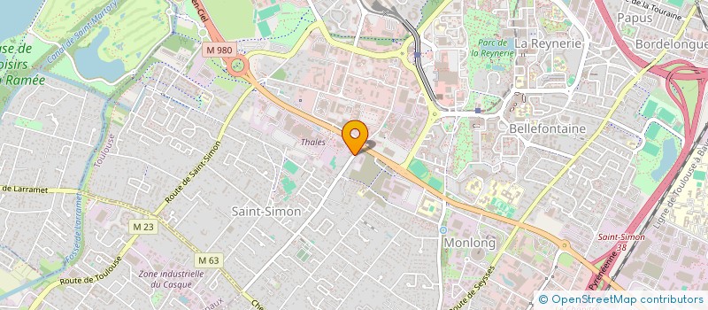 localisation de l'entreprise CANI CAT SERVICES à TOULOUSE