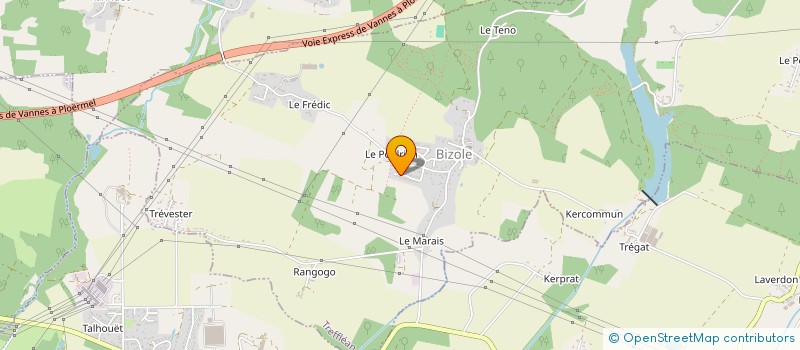 localisation de l'entreprise CANI'CLEAN  TREFFLEAN