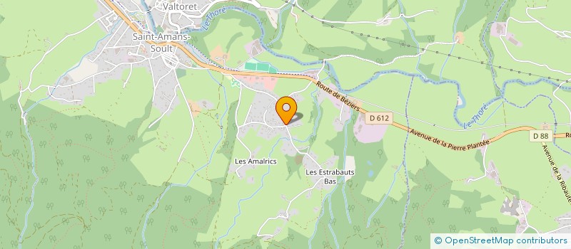 localisation de l'entreprise CANI CONSULTING  SAINT-AMANS-SOULT