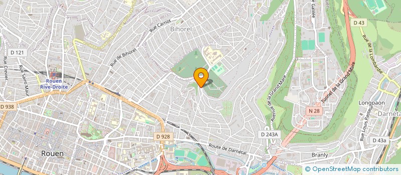localisation de l'entreprise CANI-VIKINGS à ROUEN