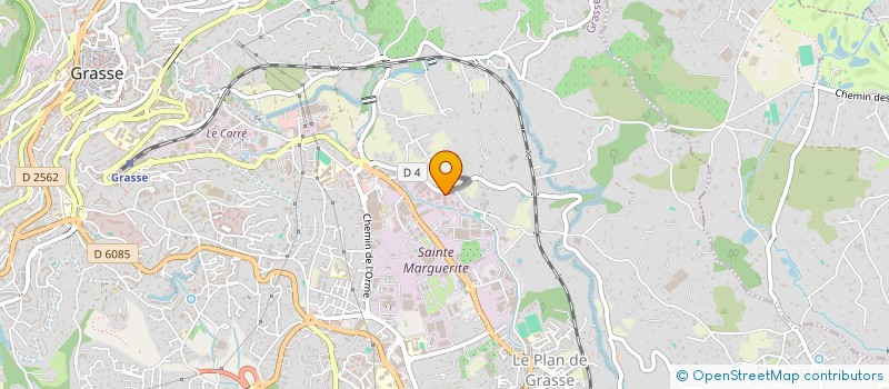 localisation de l'entreprise CANIAL  GRASSE