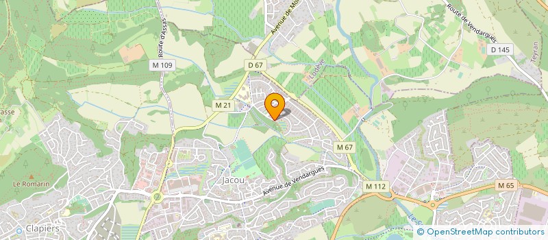 localisation de l'entreprise CANICAPRICE  MILHAUD