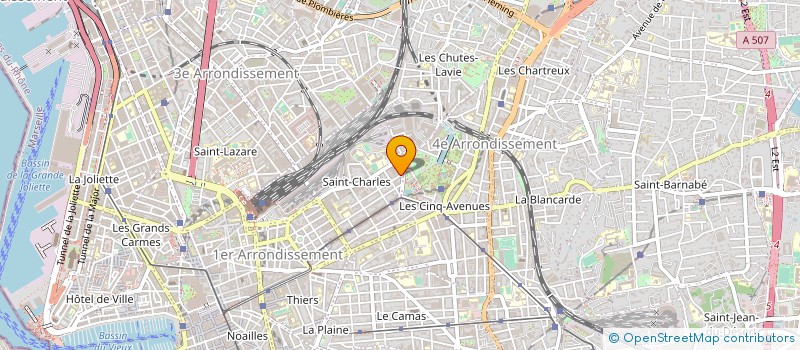 localisation de l'entreprise CANICATTI à MARSEILLE