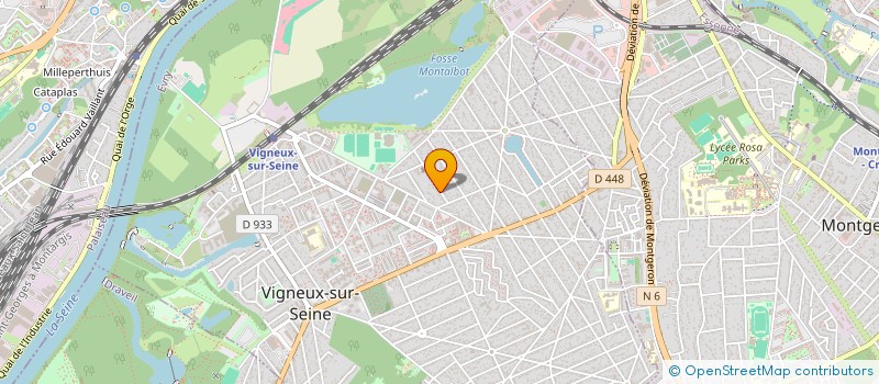 localisation de l'entreprise CANICH à VIGNEUX-SUR-SEINE