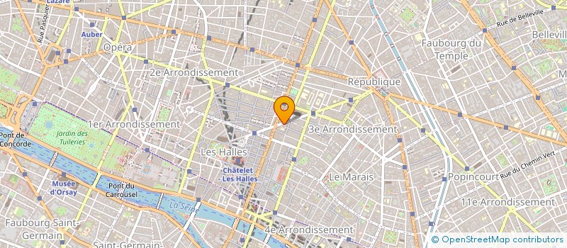 localisation de l'entreprise CANICRECHE  PARIS