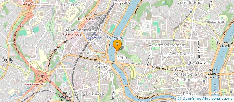 localisation de l'entreprise CANICULE à LYON