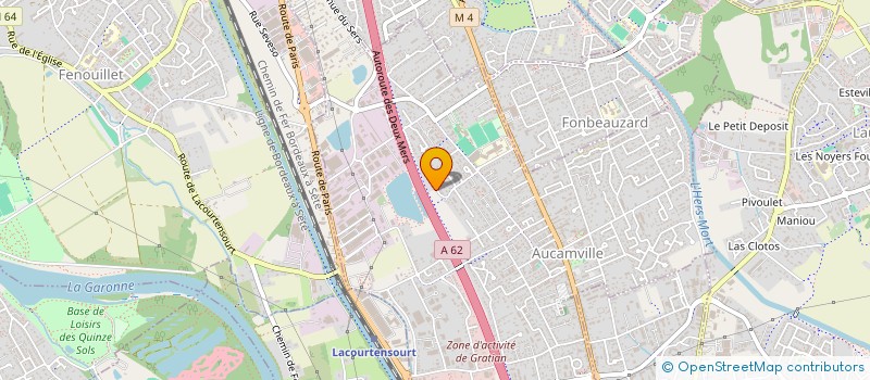 localisation de l'entreprise CANIDELITE à AUCAMVILLE