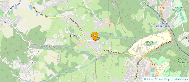 localisation de l'entreprise CANIFELINK  LENTILLY