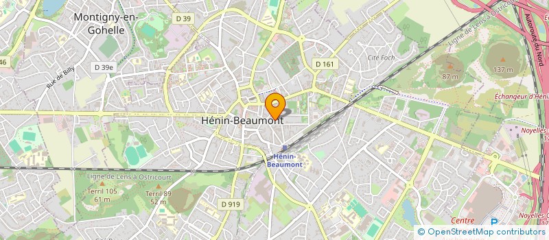 localisation de l'entreprise CANIHOME  HENIN-BEAUMONT