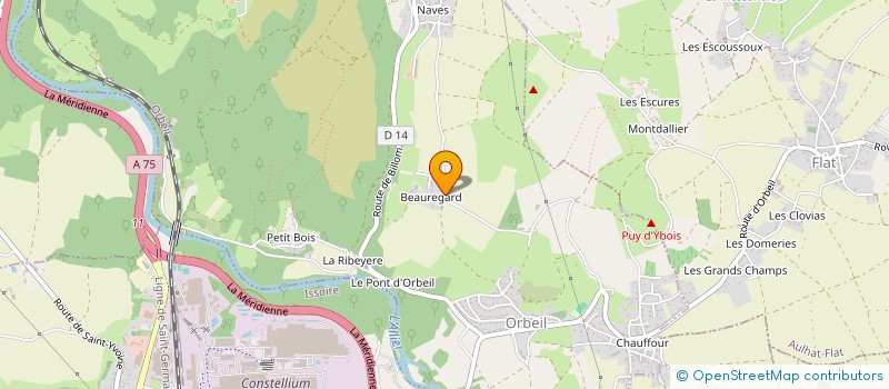 localisation de l'entreprise CANIJUCA  ORBEIL