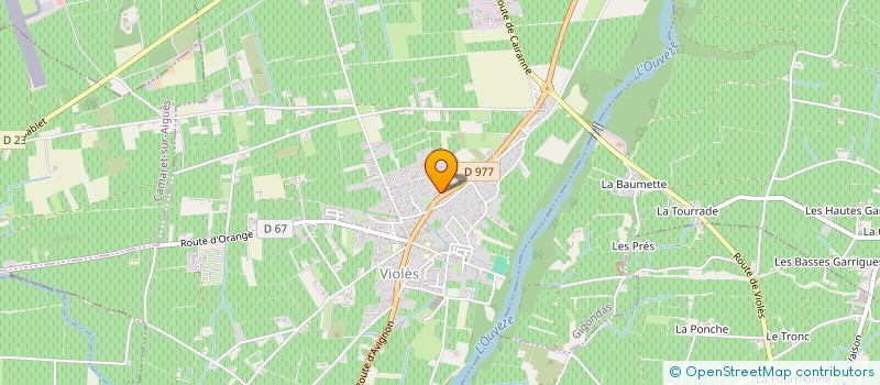 localisation de l'entreprise CANIKAZE84  ORANGE