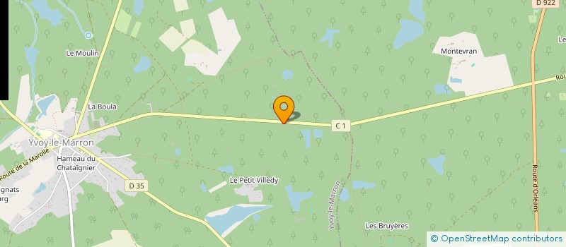 localisation de l'entreprise CANIMMO  YVOY-LE-MARRON