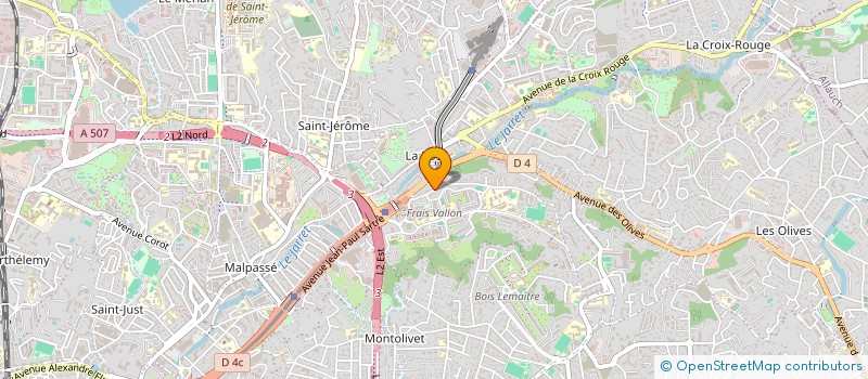 localisation de l'entreprise CANINO A.M.J.C à MARSEILLE