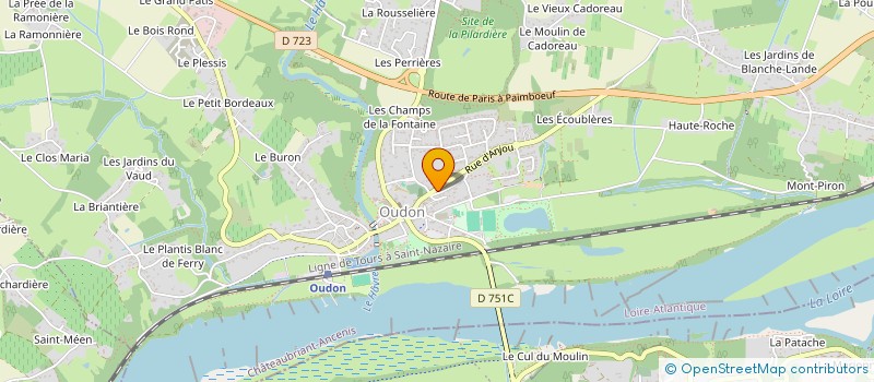 localisation de l'entreprise CANIS.KATT SERVICES  OUDON