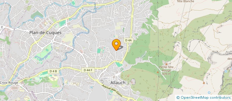 localisation de l'entreprise CANIS LUPUS  ALLAUCH