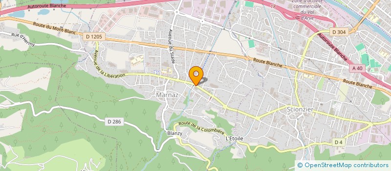 localisation de l'entreprise CANISE PATISSERIE  MARNAZ