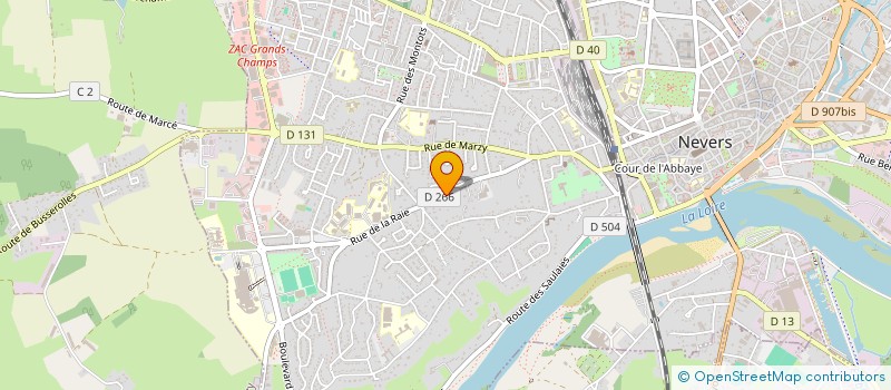 localisation de l'entreprise CANISPORTS 58 BOUGE AVEC TON CHIEN à NEVERS