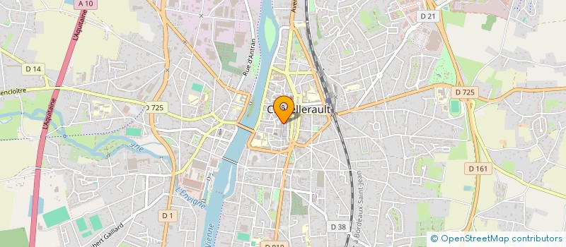 localisation de l'entreprise CANISSA à CHATELLERAULT