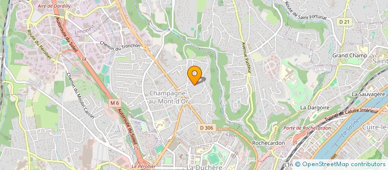 localisation de l'entreprise CANISSE  CHAMPAGNE-AU-MONT-D'OR