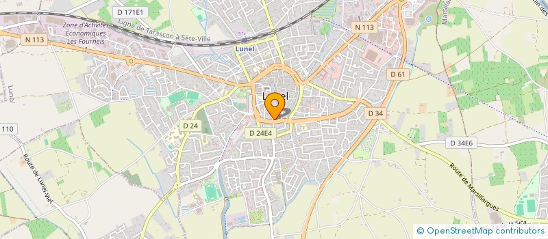 localisation de l'entreprise CANISTOCK9 à LUNEL