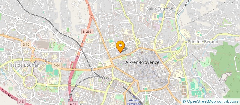 localisation de l'entreprise CANISTRELLI à AIX-EN-PROVENCE