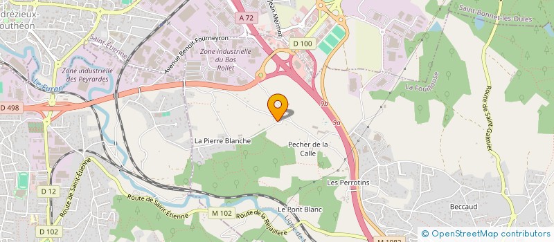 localisation de l'entreprise CANITOPIE  LA FOUILLOUSE