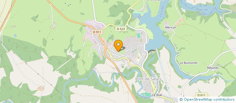 localisation de l'entreprise CANIVENQ  PONT-DE-SALARS