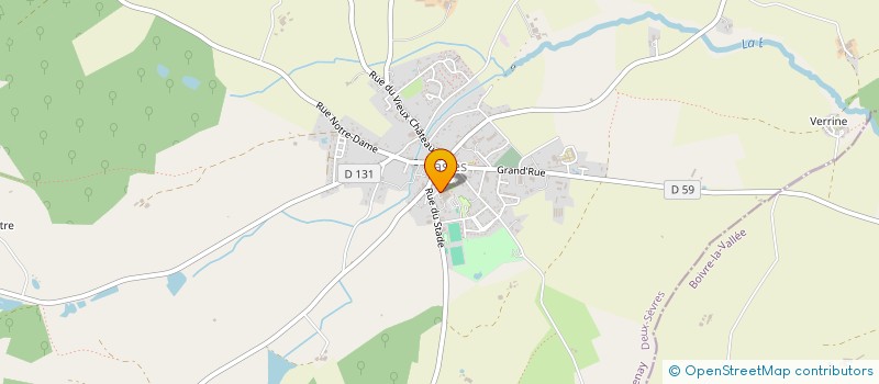 localisation de l'entreprise CANIVET ET ASSOCIES  VASLES