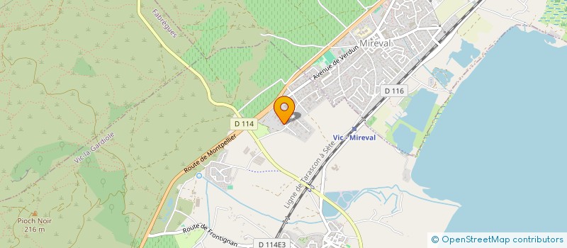 localisation de l'entreprise CANKUR  VIC-LA-GARDIOLE